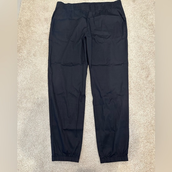 Lilly Pulitzer RICI Stretch Jogger Pants Womens XL Noir Black Cruise NWT - Picture 3 of 5